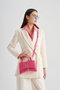 Lucky Bees Bolso de Mano Rosa